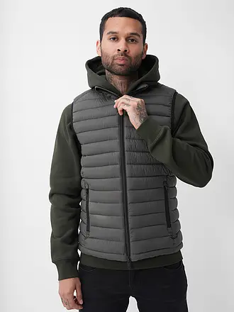 ECOALF | Steppgilet CARDIFF | olive